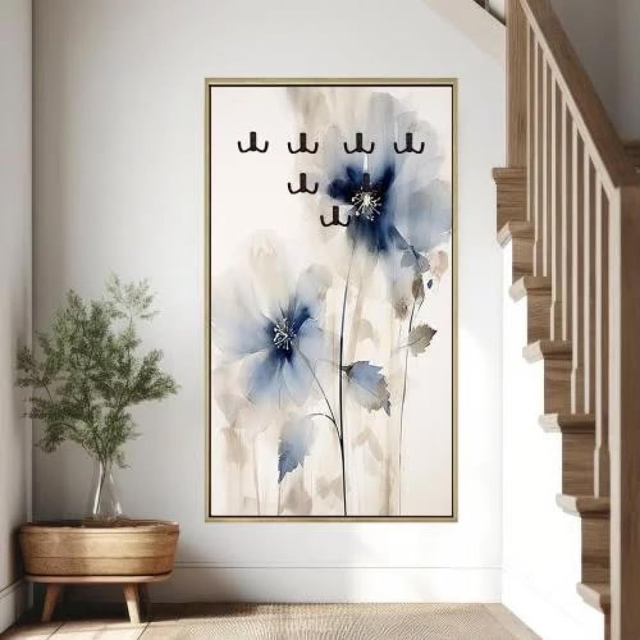 لوحة علاقة عبايات تصميم مودرن
