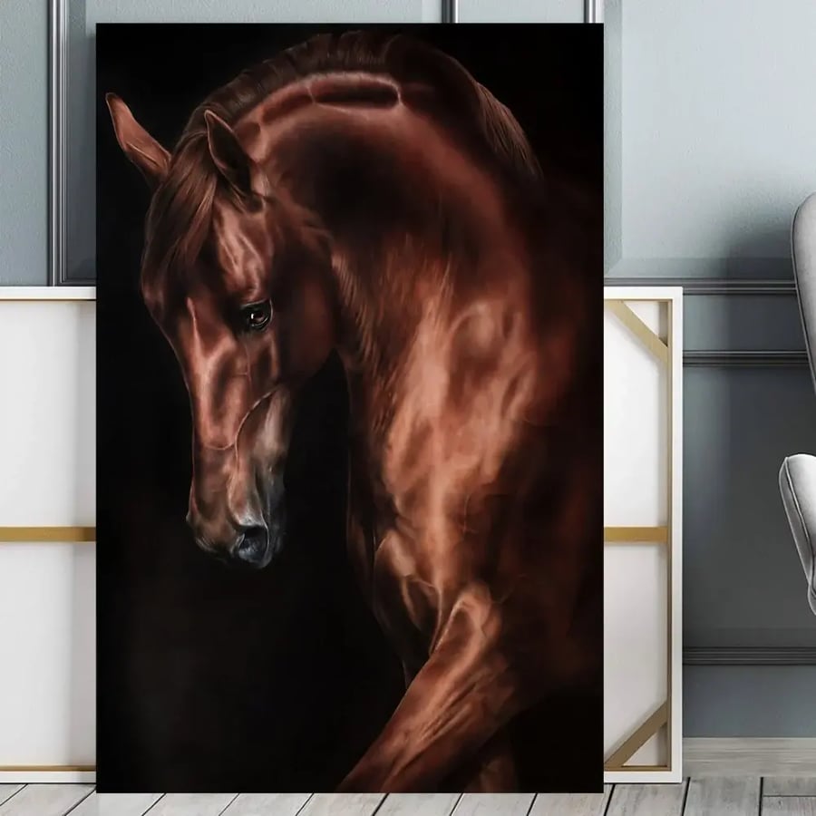 لــــوحات الخيل بتصميم عــــصــري