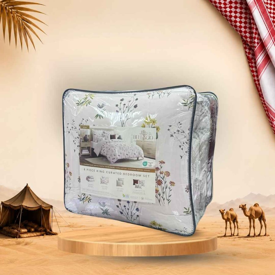 مفرش سرير ( ايطالي ) 6 قطع