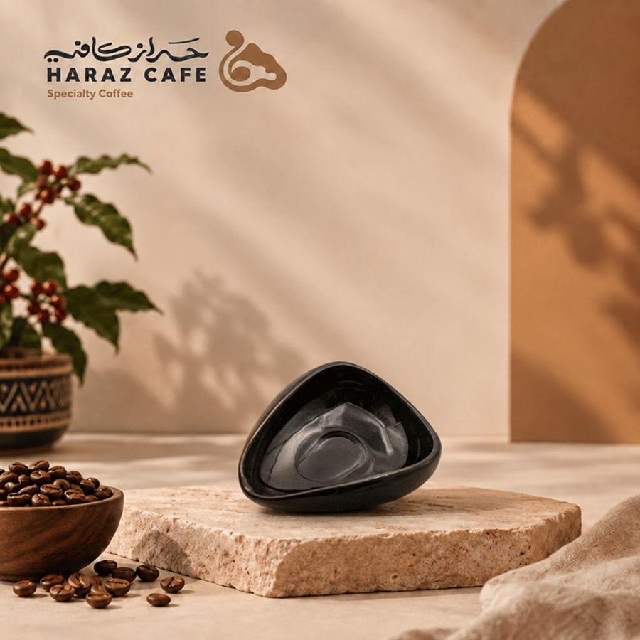 صدفة قهوة سوداء