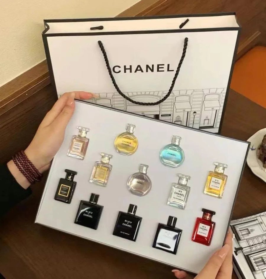 مجموعة عطور شانيل ميني للجنسين 11 عطر 5مل