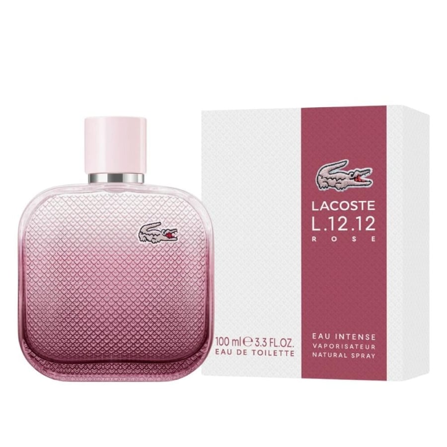 عطر لاكوست إل 12 12 روز النسائي برائحة وردية ناعمة وأناقة عصرية