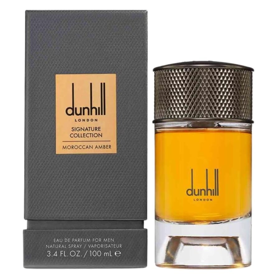 عطر دنهل سيغنتشر مورoccan Amber للرجال أو دو بارفيوم أنيق