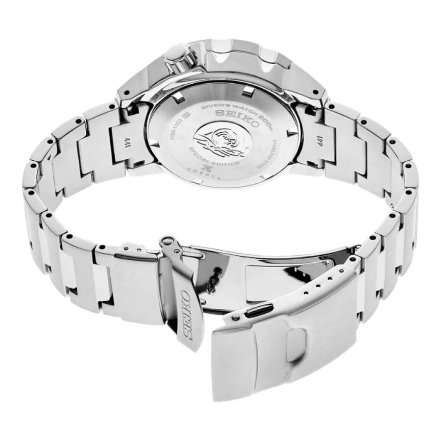 ساعة SEIKO Prospex رجالية بحركة أوتوماتيك 4R36 ومقاومة ماء احترافية 20