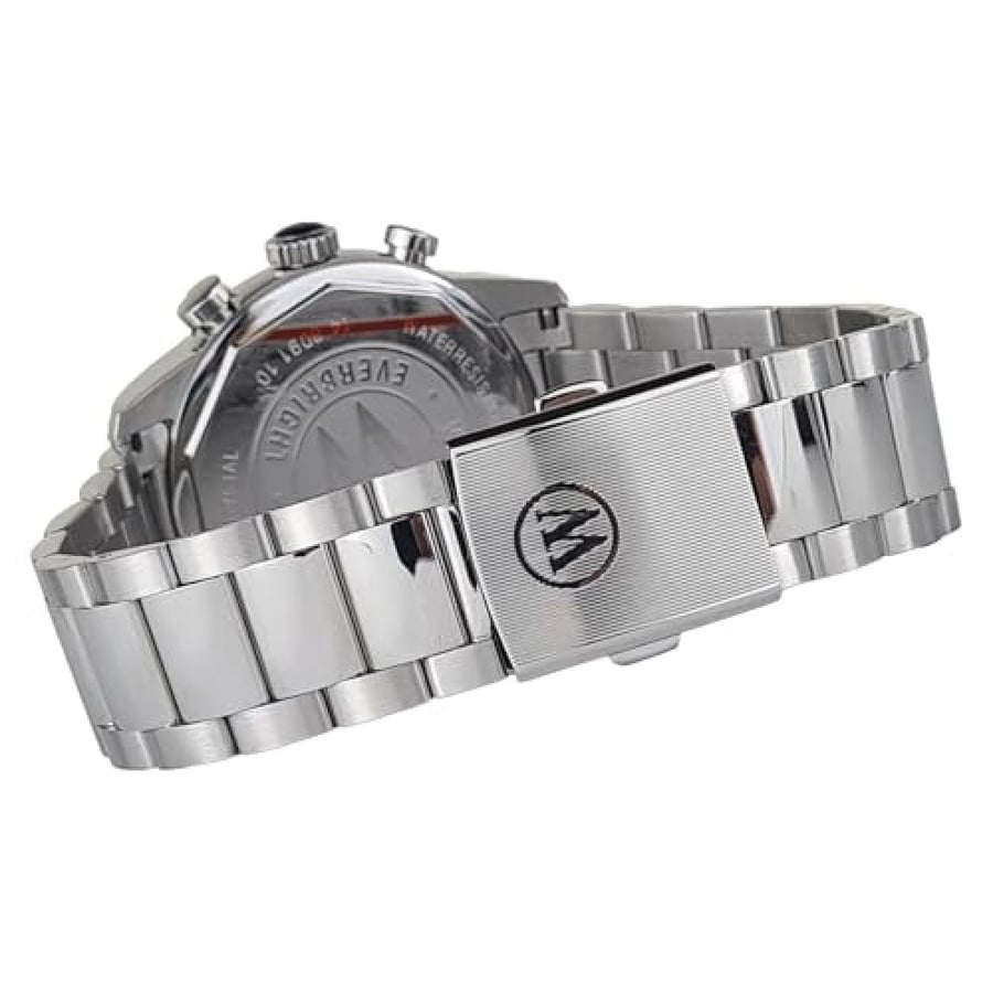 Classic West End Chronograph Watch with Date and Luminous Markers