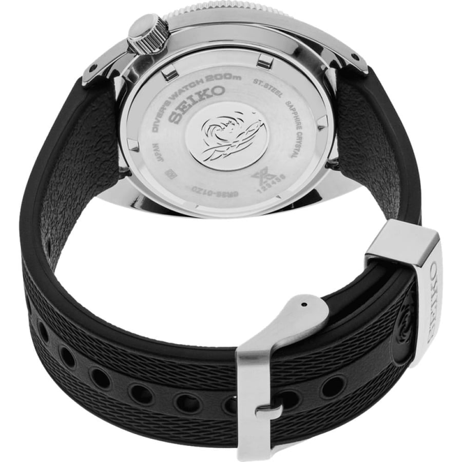 Seiko Prospex SPB317J ساعة غوص أوتوماتيكية سوداء مقاومة للماء حتى 200م