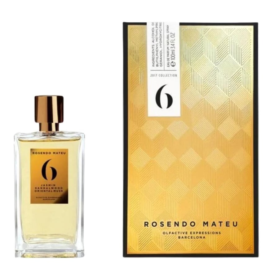 عطر Rosendo Mateu 6 ياسمين خشب الصندل والمسك تجربة شرقية فريدة 100 مل