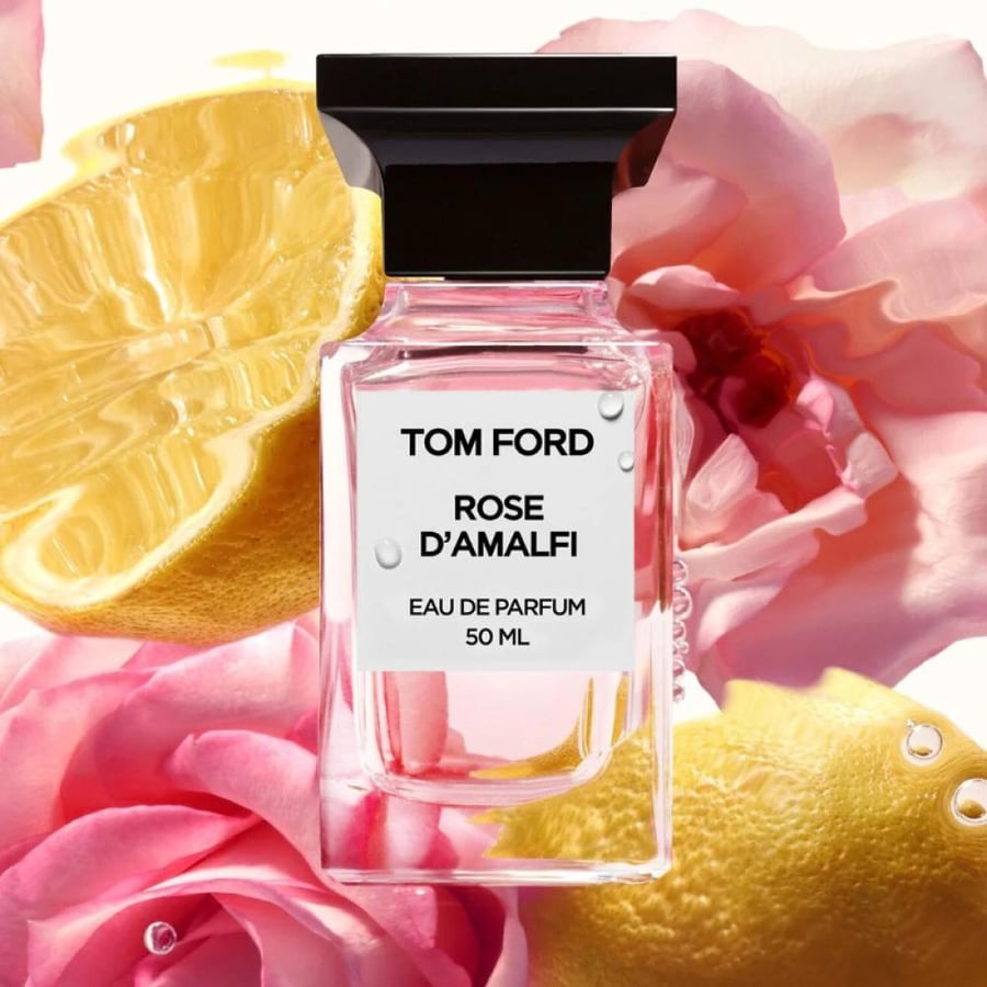 Tom Ford Rose d Amalfi 50ml عطر فاخر بنفحات الورد والليمون المنعشة