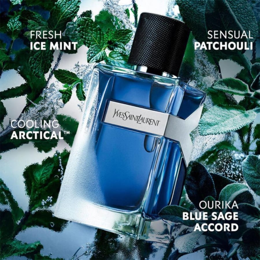 عطر واي اس ال واي ايسد كولون 100 مل للرجال برائحة باردة منعشة تدوم طوي