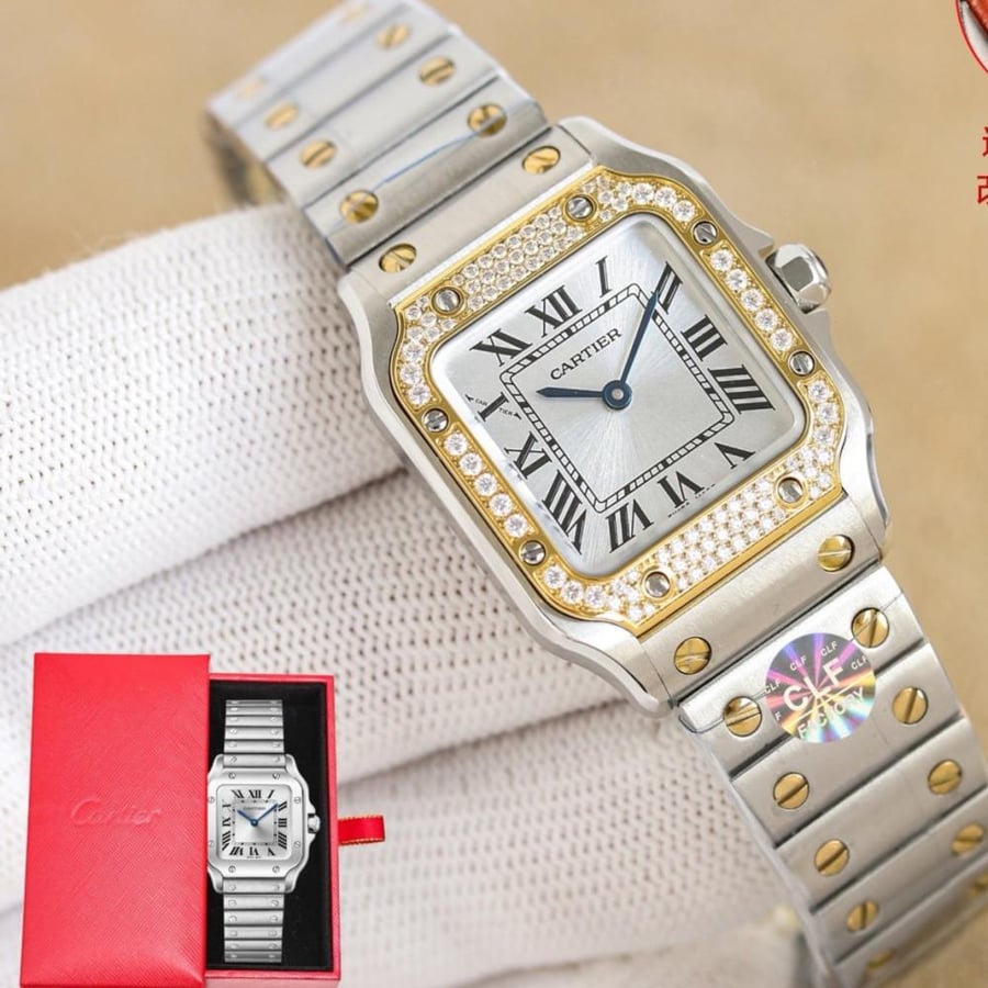 Cartier watch, 34.5 mm