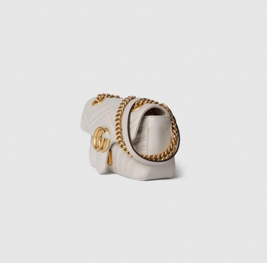 Gucci Marmont GG bag, size 22 cm