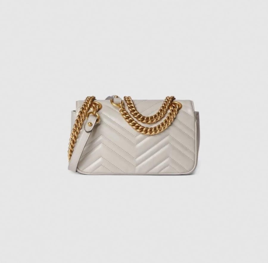 Gucci Marmont GG bag, size 22 cm