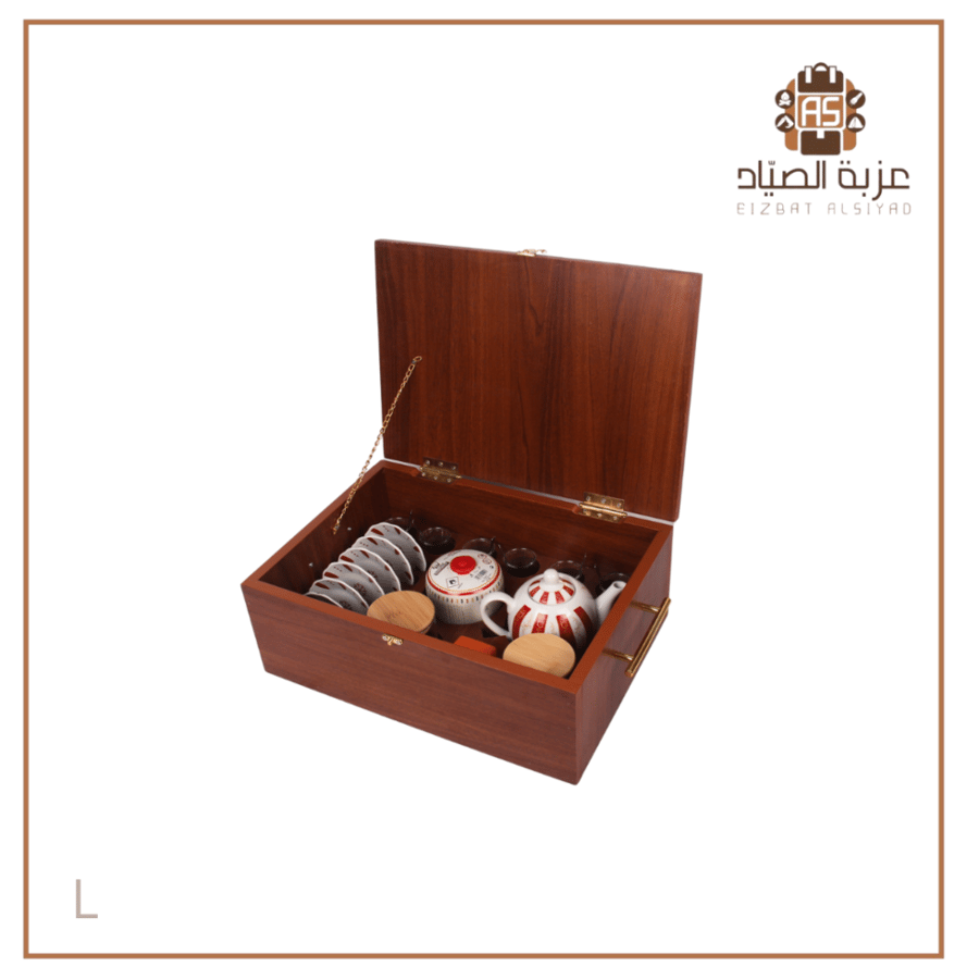 صندوق عزبة  شاي كبير