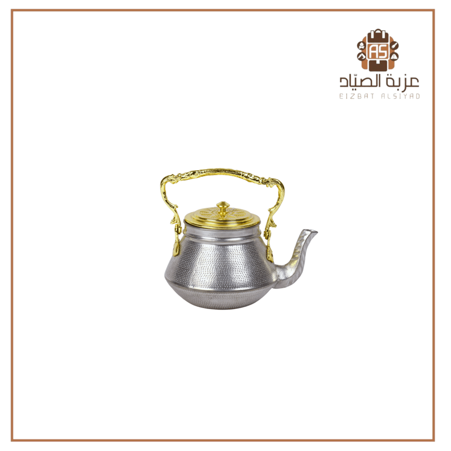 ابريق حب الرمان نحاس غطاء هبي وسط
