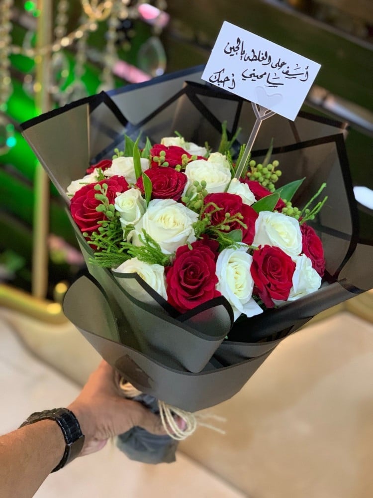 بوكيه ورد باقه ورد تغليف ورد تغليف هدايا