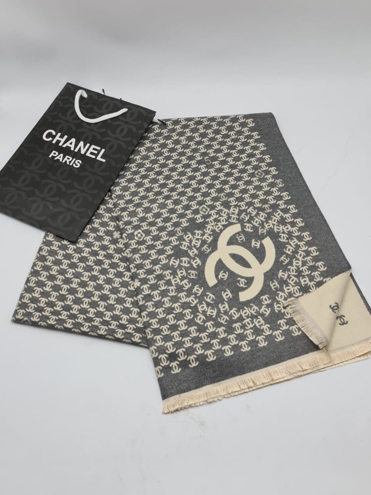 Women's winter scarf, Chanel brand