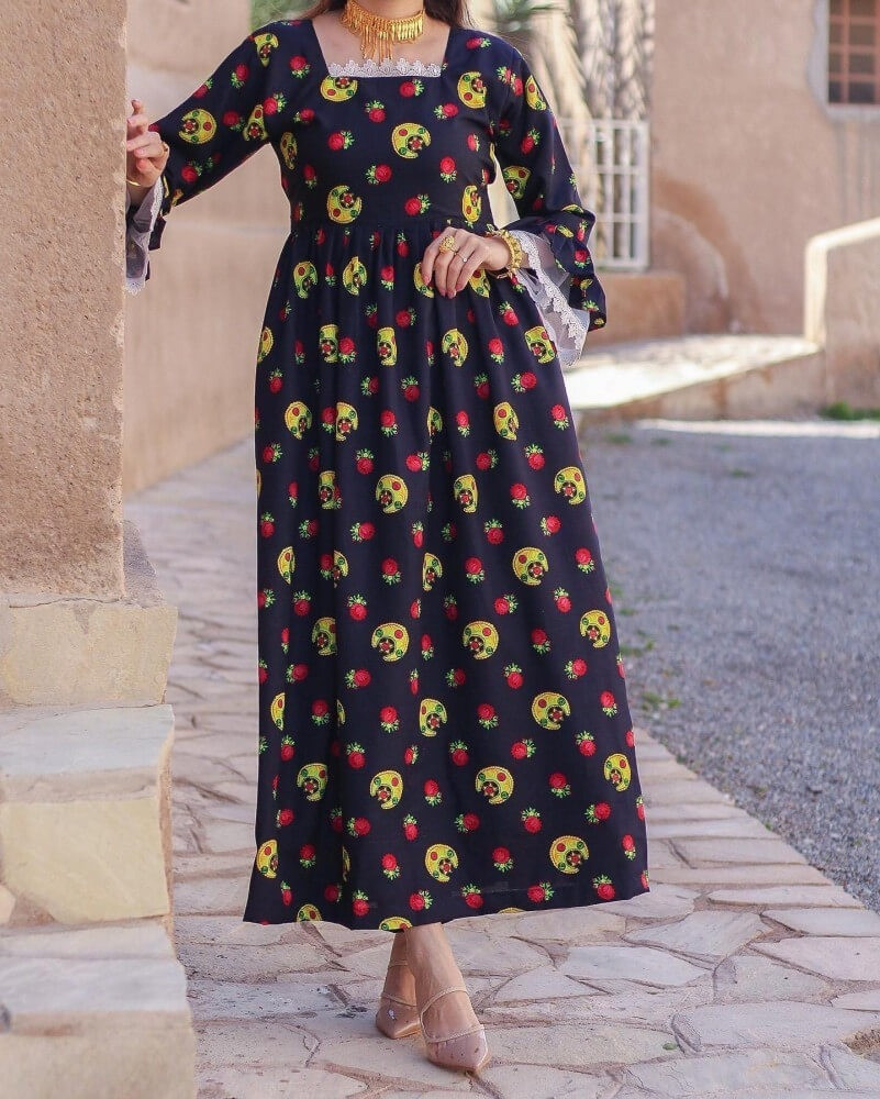 فستان شالكي نسائي
