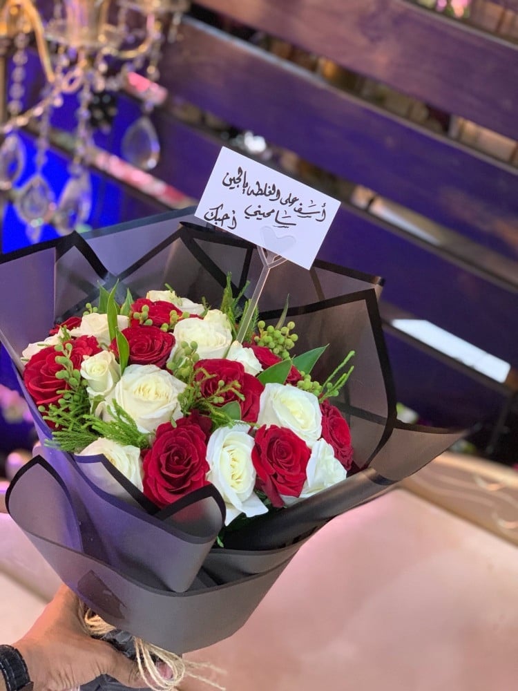 بوكيه ورد تغليف