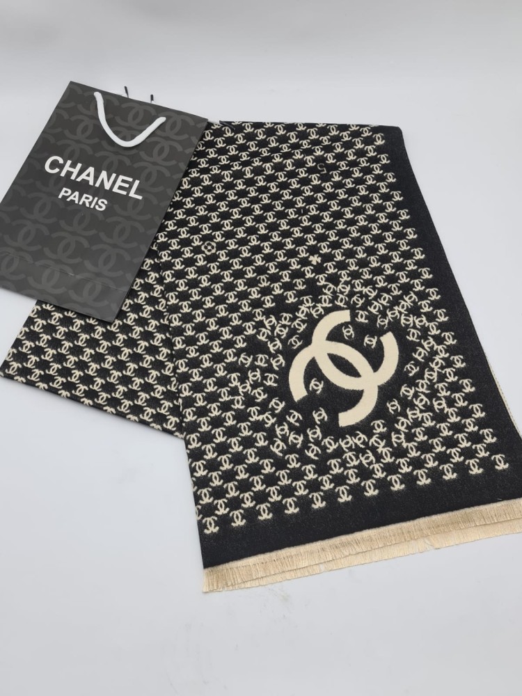 Women's winter scarf, Chanel brand