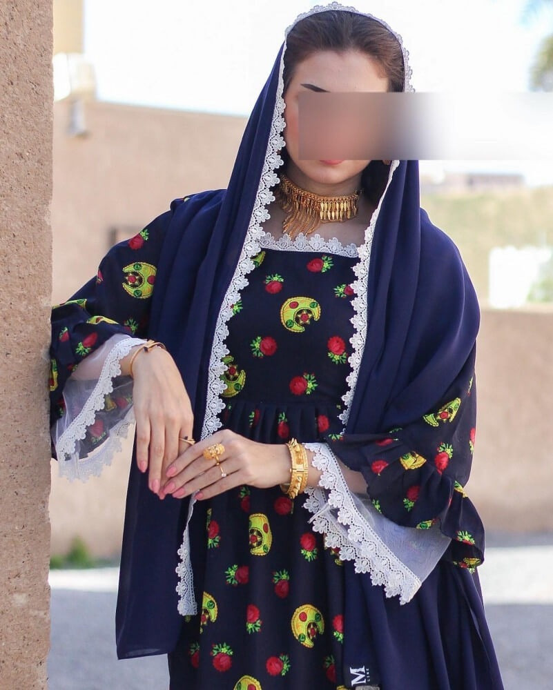 فستان شالكي نسائي