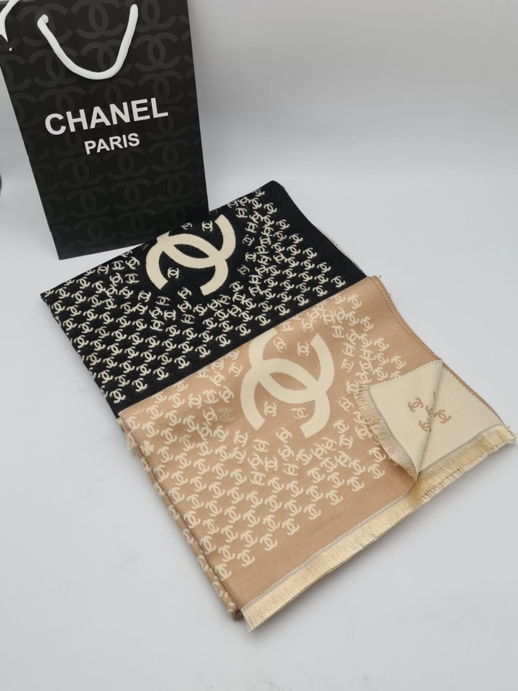Women's winter scarf, Chanel brand