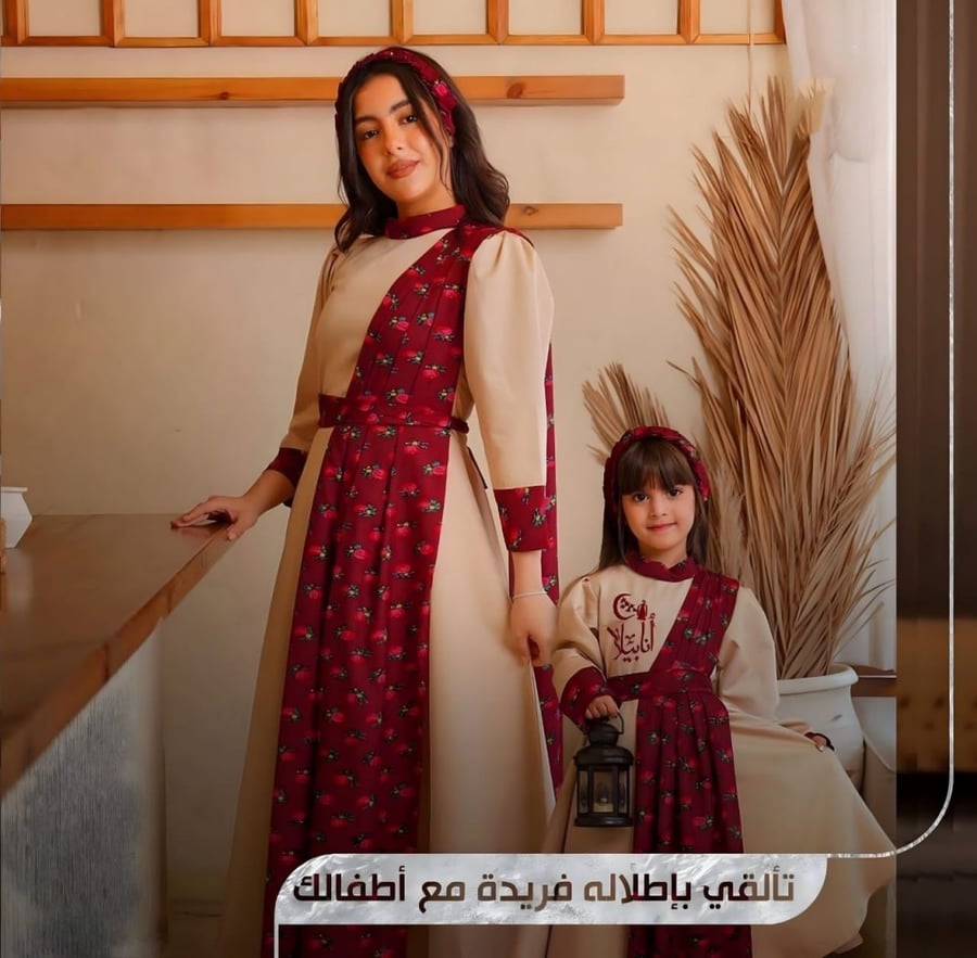 فساتين شالكي رمضان نسائي و بناتي جديد