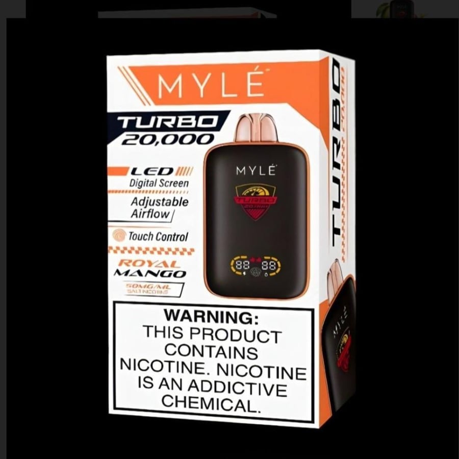 مايلي تيربو 20000 سحبة - Myle Turbo 20000 puff