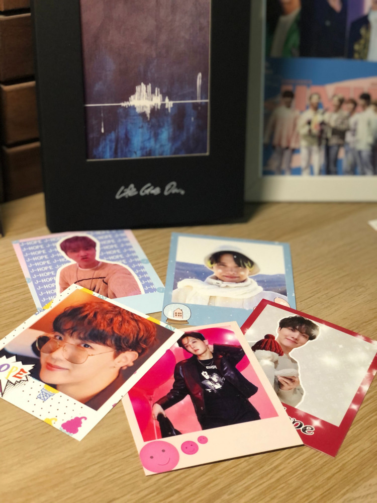 5-polaroid photo's