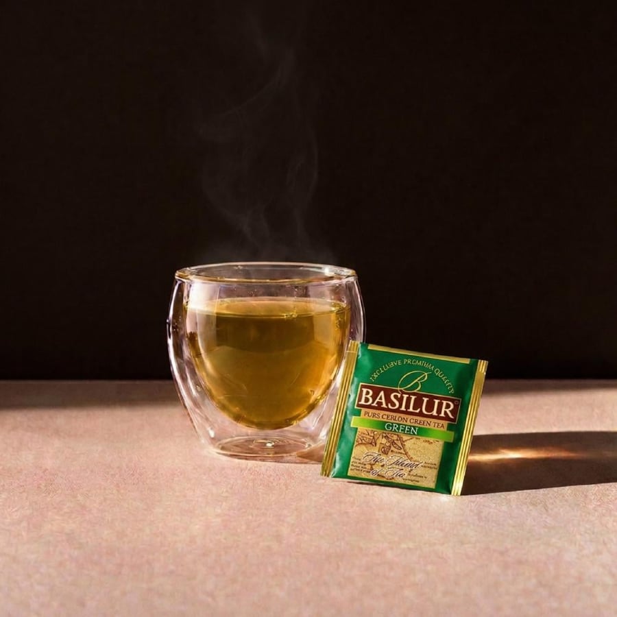Basilur Pure Green Tea  ( Carton )