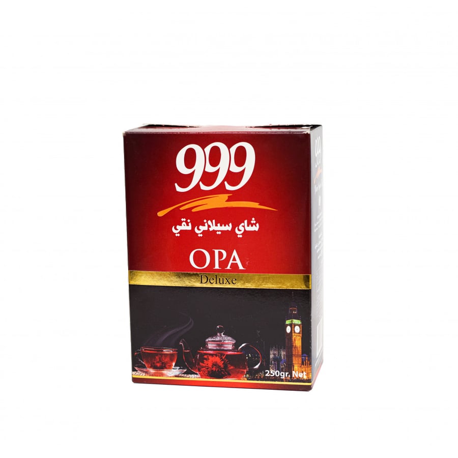 شاي 999 OPA ديلوكس اسود 250 جرام