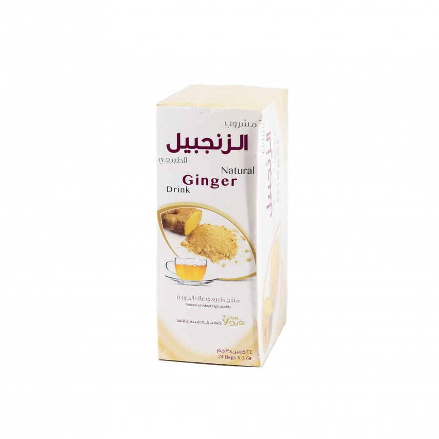 زهرة فيولا مشروب الزنجبيل الطبيعي - 24 كيس