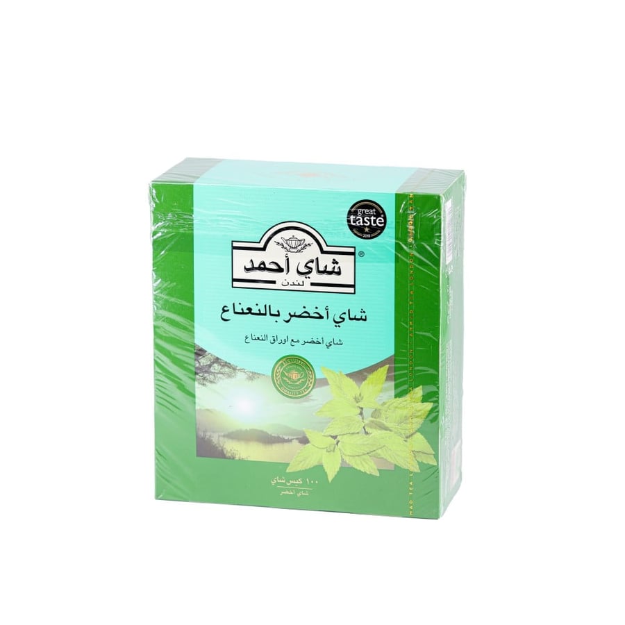 Ahmad Green Tea with Mint - 100 bags