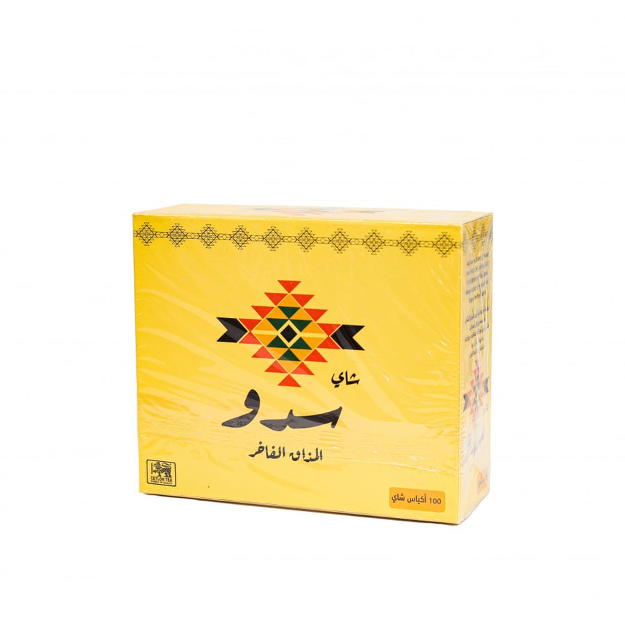 شاي اسود سدو 100 كيس