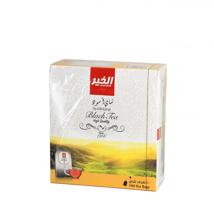 شاي الخير اسود - 100 كيس