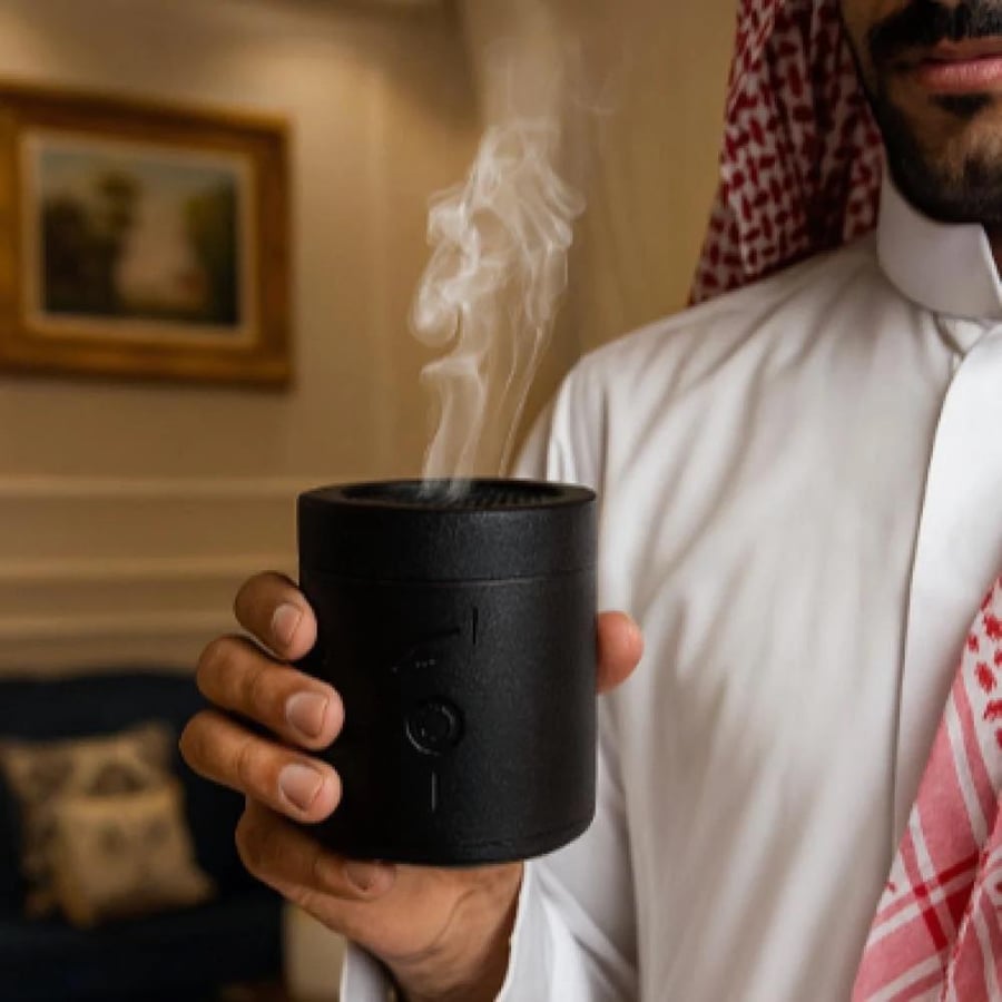 اسير - المبخرة المبتكرة الالكترونية لاشعال اقراص الفحم ذاتية الاشتعال