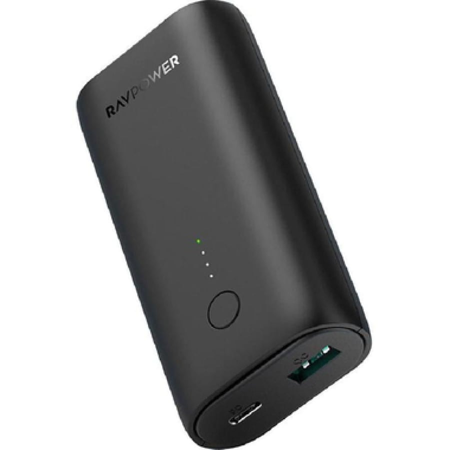 Ravpower - باور بانك PD Pioneer بسعة 10000 مللي أمبير وقوة 20 واط موديل RP-PB186