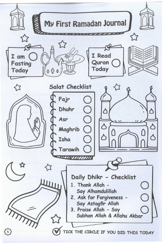Ramadan Activity Book