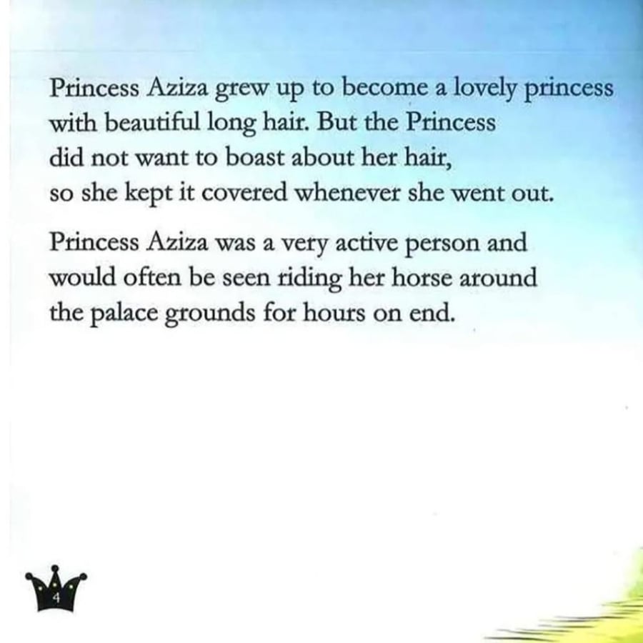 Princess Aziza and the Purple Orchid