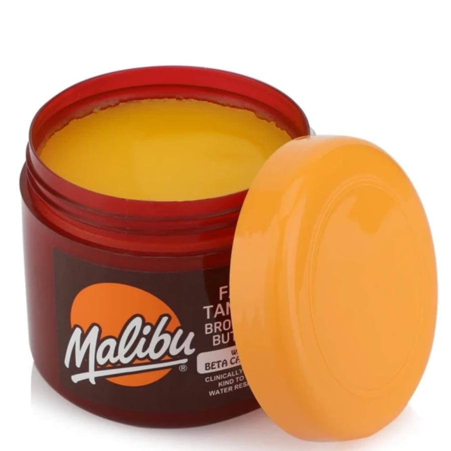زبدة ماليبو بالجزر بدون حماية |  Malibu Sun Bronzing Tanning Butter with Beta Carotene without SPF