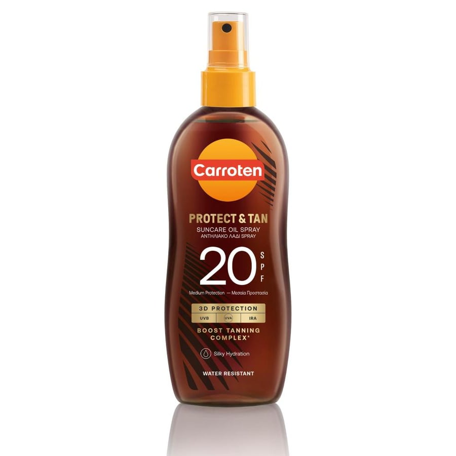 زيت كاروتين بحماية ٢٠ | Carroten Tanning Oil with 20 SPF