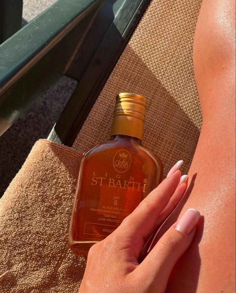 لين سانت بارث حماية ٦ | Roucou Tanning Oil SPF 6
