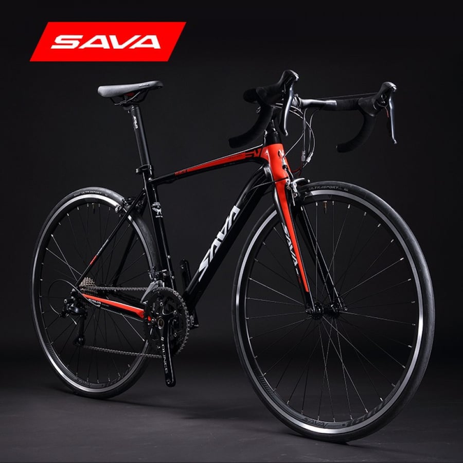 SAVA aluminum rod carbon fork 9 rear and 2 front Shimano  دراجة ماركة سافا رود  9 سرعات خلفية و2 اماية المنيوم شوكة  كربون