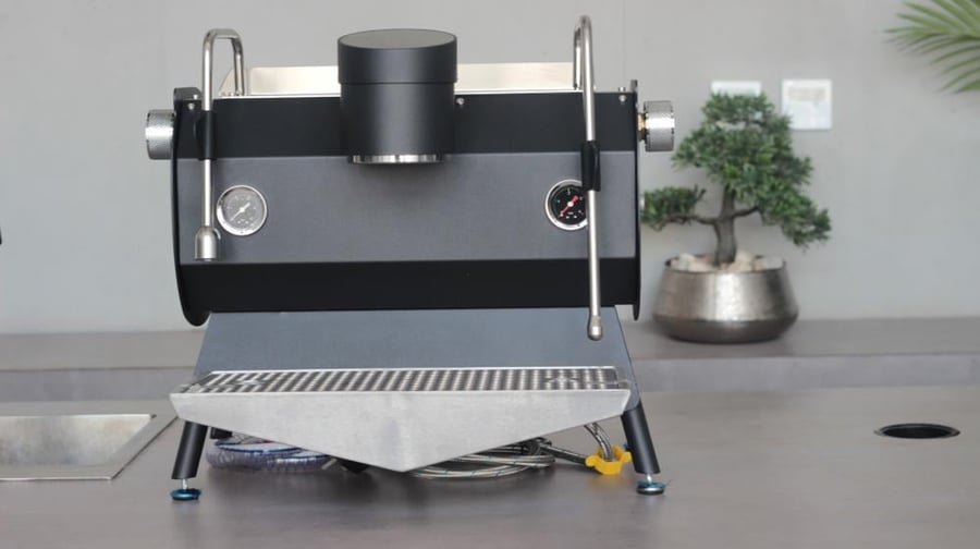 Quickcup espresso machine (black) 3200W Group1