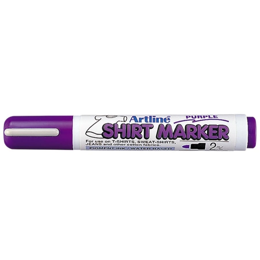 Artline Shirt Marker EKT-2 Purple Box = 4 Pcs