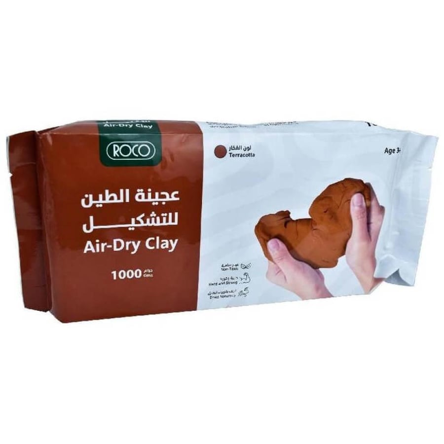 روكو عجينة سيراميك 1000 جرام بني