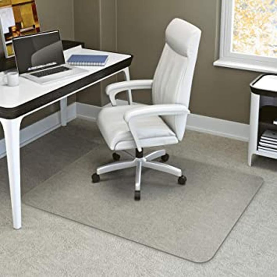 فرشة ارضية كرسي مكتب Floortex شفافة لحماية الأرضيات