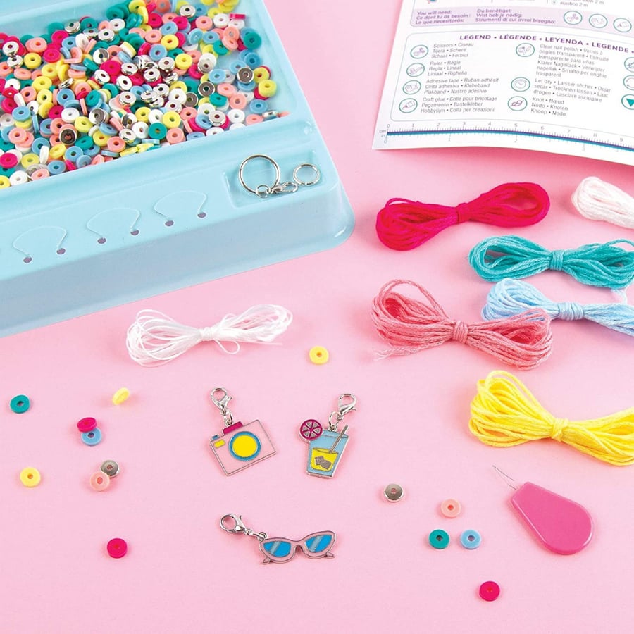SUMMER VIBES HEISHI BEAD BRACELETS