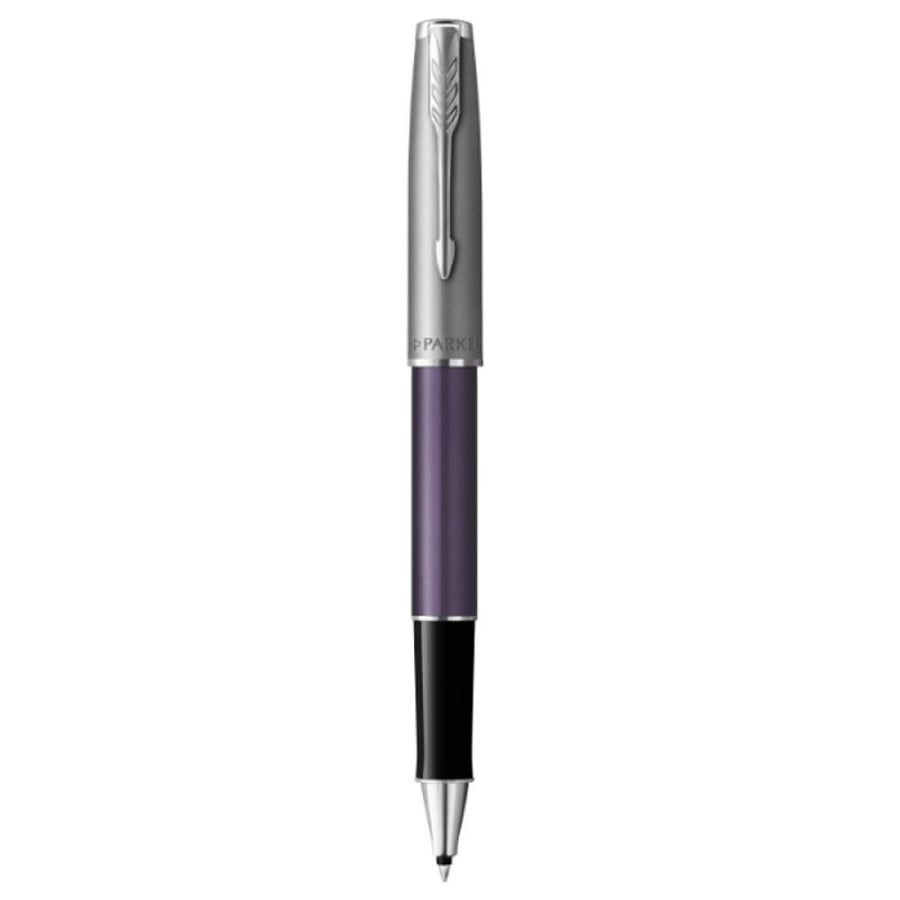 Parker Sonnet Essential Rollerball Pen Gift Box Violet Lacquer CT Finish