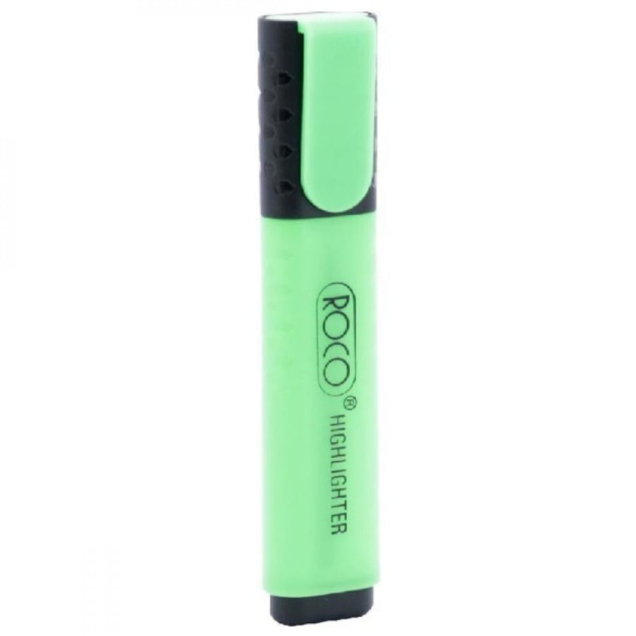 Roco Highlighter Green BX=10 Pens