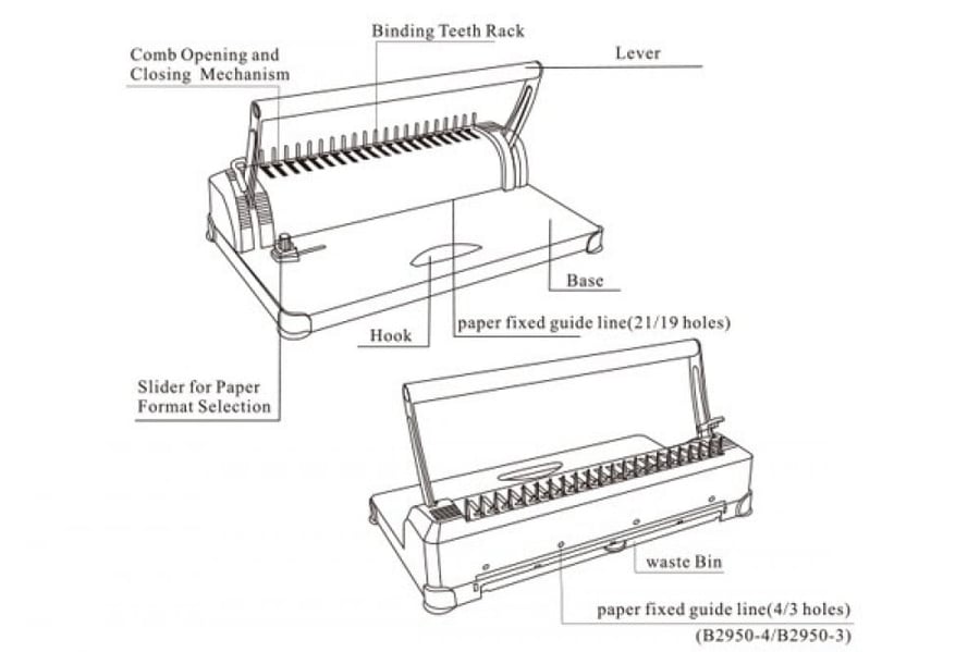 Comix COMB BINDING MACHINE